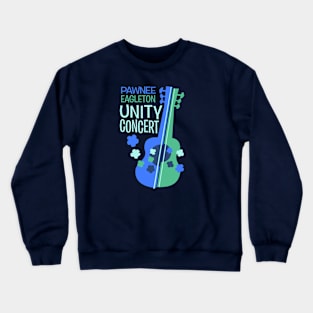 Parks and Rec - Pawnee Eagleton Unity Concert Crewneck Sweatshirt